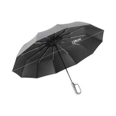 Imagem de Guarda-chuva Automático Extra Grande De 12 Varetas, Resistente Ao Vent