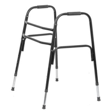 Imagem de Andador Idoso Resistente Fixo E Dobrável Adulto 2 Barras - PopMov