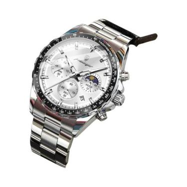 Imagem de Relógio Militar Masculino À Prova D'água, Luminoso, De Aço Inoxidável,