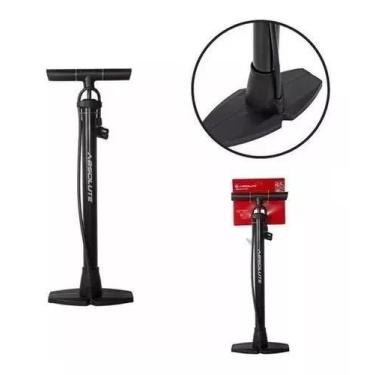 Imagem de Bomba De Ar Absolute Grande Metálica Oficina Para Bicicleta