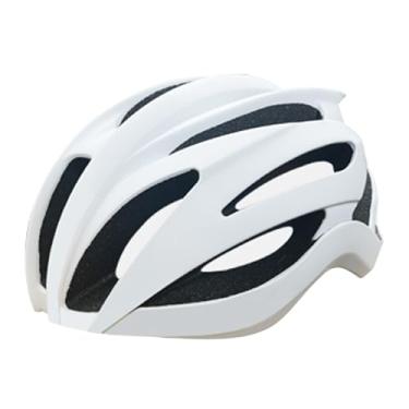 Imagem de Sunydog Capacete de Bicicleta Ajustável, Capacete Com Forro Macio Removível para Homens e Mulheres, de Ciclismo Respirável, Equipamento Bicicleta para Velocidade e (Branca)