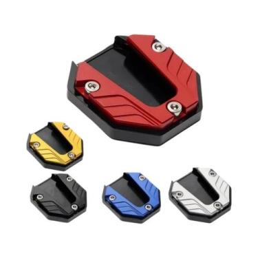 Imagem de Extensor De Apoio Lateral Para Moto Em Liga De Alumínio CNC Com Base A