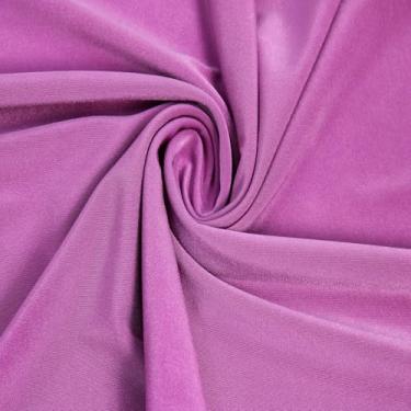 Imagem de Tecido de malha circular tropical ICE de 152 cm de largura por jarda – 200 g/m² – Poli-elastano macio, elástico ideal para vestidos, blusas, roupas esportivas e loungewear
