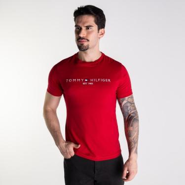 Imagem de Camiseta Tommy Hilfiger 1985 Vermelha-Masculino