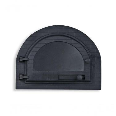 Imagem de Porta Forno Ferro Igloo Com Vidro Libaneza 31X42Cm. - elegância garantida!