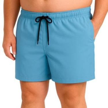 Imagem de Short Bermuda Masculina Plus Size em Tactel Leve com Bolsos Funcionais-Feminino