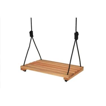 Imagem de Balanço de Madeira Tão Perto, Tão Longe Meu Móvel de Madeira - Stain e