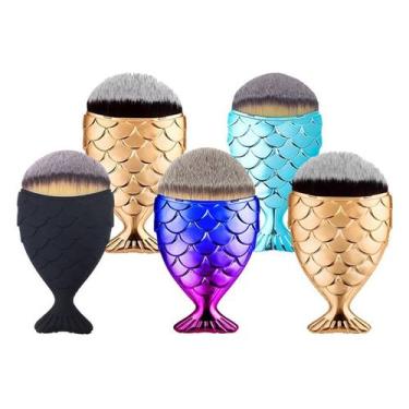 Imagem de Pincel Espanador De Pó Para Unhas De Gel Acrigel 10cm - MR Vendas