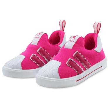Imagem de Tênis Menina Infantil Calce Fácil Casual Conforto Pink - Mzkid, Pink, 