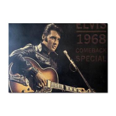 Imagem de Pôster de arte de parede com imagem Elviss Anime Art 51x35,5 cm Papel 