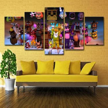 Imagem de Pintura de parede em tela Five Nights at Freddy's Anime - yiweisai
