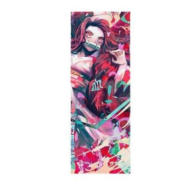 Imagem de Pintura de parede em tela Demons Slayers Kamados Nezukos Anime - yiwei