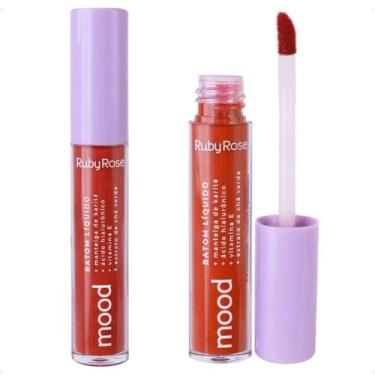 Imagem de Batom Líquido Mood Relief Ruby Rose 3,2 ml HB-566-16