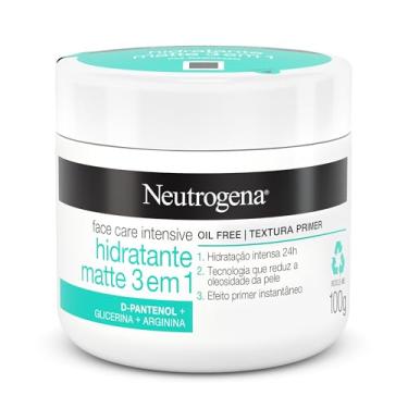 Imagem de Neutrogena Hidratante Facial Matte 3 em 1 Face Care Intensive, 100g