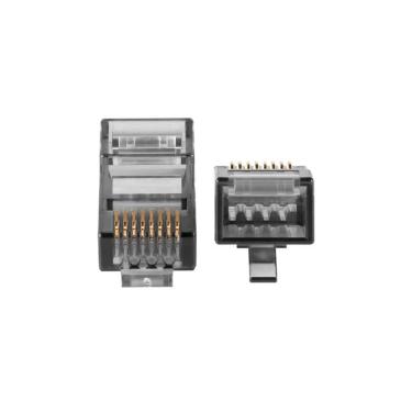 Imagem de Conector Rj45 Cat6 Conex 3000 Intelbras - 20 Unidades
