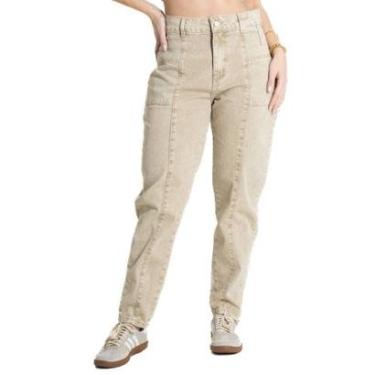 Imagem de Calça Sarja Sawary Mom - 280069 - 46-Feminino