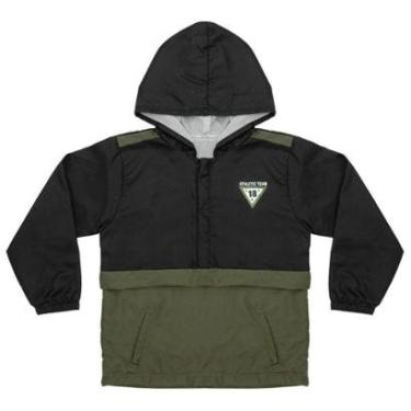 Imagem de Jaqueta Infantil Look Jeans Corta Vento Verde/Preto - 03 - UNICA-Masculino