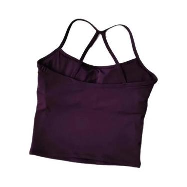 Imagem de Conjunto De Yoga Feminino Com Top Halter E Shorts Sem Costura De Cintu