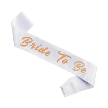 Imagem de Faixa De Noiva Para Decoração De Festa De Despedida De Solteira, Lembr