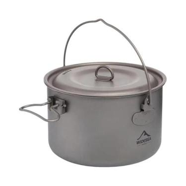 Imagem de Conjunto De Utensílios De Cozinha Para Camping Em Titânio, Panela E Fr