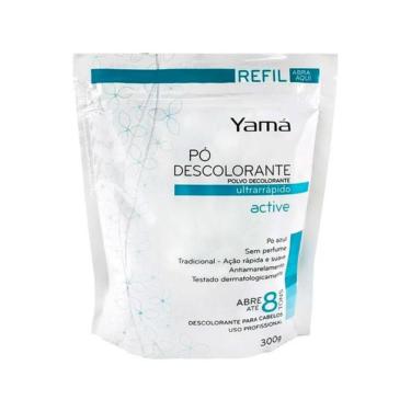 Imagem de Pó Descolorante Clareamento 8 Tons 300g Yamá Tradicional Active Refil Azul Antiamarelam...