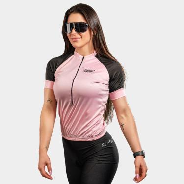 Imagem de Camisa de Ciclismo Feminina Manga Curta Way Fresh Confortável Respirável Proteção Uv-Feminino