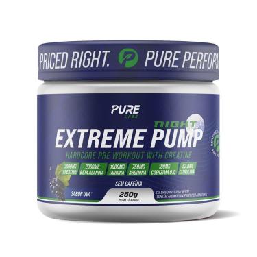Imagem de Pré Treino Extreme Pump Night S/ Cafeína 250g Pure Athletic-Unissex