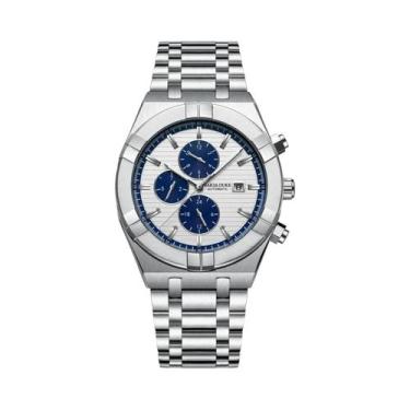 Imagem de Relógio De Pulso Masculino À Prova d'Água Em Aço Inoxidável, Automátic