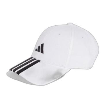 Imagem de Bone Adidas 3 Listras - Branco, Branco, Único