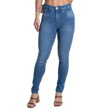 Imagem de Calça Jeans Sawary Levanta Bumbum - 282041 - Azul medio 36-Feminino