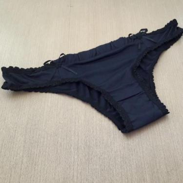 Imagem de Tanga Cereja Cor:PretoTamanho:GG - Saulo Lingerie, Preto, GG