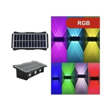 Imagem de Lâmpada De Parede Solar LED À Prova d'Água Para Iluminação Superior E 