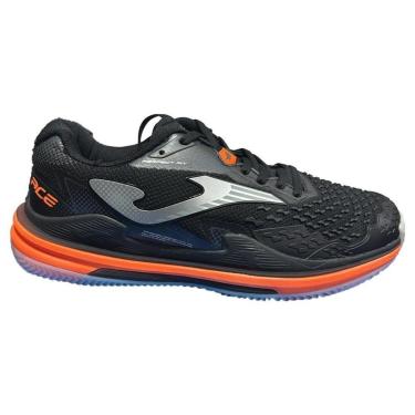 Imagem de Tênis Joma Ace Clay Preto e Laranja Masculino-Masculino