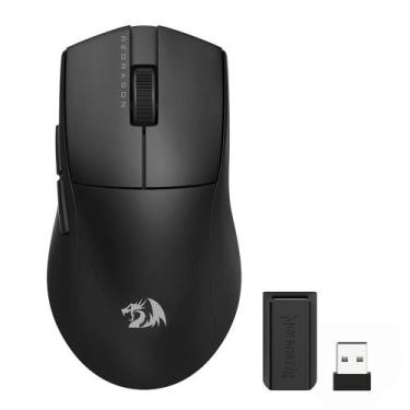 Imagem de Mouse Gamer Sem Fio Redragon King Pro, 26000 DPI, 7 Botões, Wireless, 