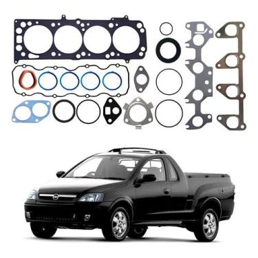Imagem de Jogo Junta Cabeçote Metal Chevrolet Montana 1.8 2003 A 2010 - Bastos
