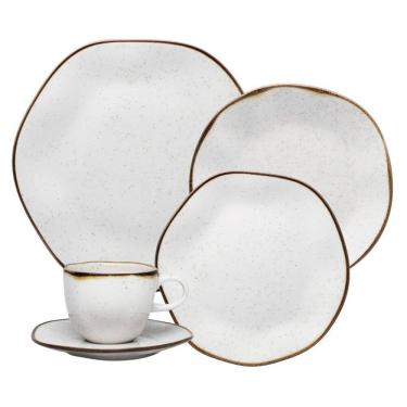 Imagem de Kit Aparelho Jogo De Jantar 60Pçs Para 12 Pessoas Porcelana