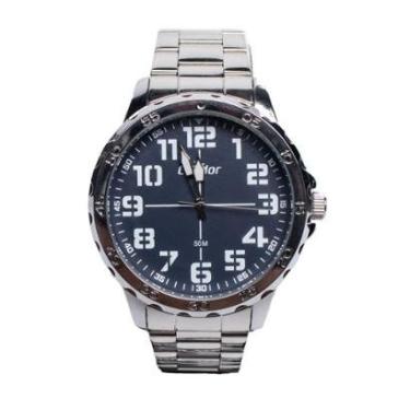 Imagem de Relógio Masculino Condor CO2035NRU/K4A Kit c/ Adereço Prata-Masculino