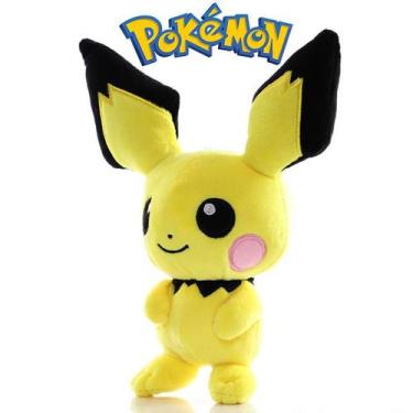 Imagem de Pikachu Evolutions - Raichu e Pichu Pokémon de Pelúcia, Pichu