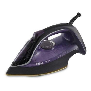 Imagem de Ferro de passar eletrico  a vapor philco 1200w - roxo