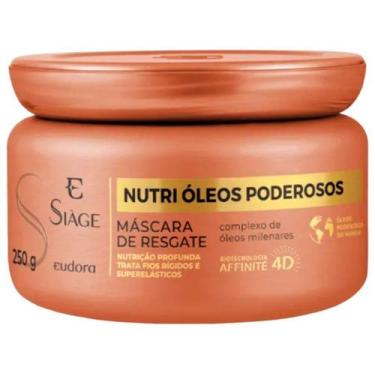 Imagem de Máscara Capilar Siàge Nutri Óleos Poderosos 250g - Eudora, 250g