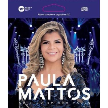 Imagem de Cd paula mattos - ao vivo em são paulo epack - WARNER
