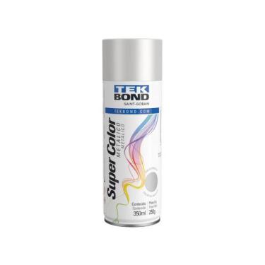 Imagem de Tinta Aerossol Metálico 350ML - Tekbond Prata, Prata