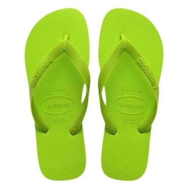 Imagem de Chinelo Havaianas Top Básica, 33/34, Verde limao