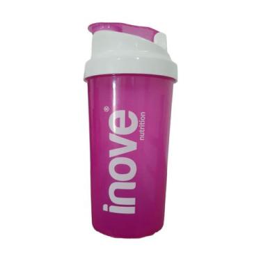 Imagem de Coqueteleira - 600ml Rosa e Branco - Inove Nutrition