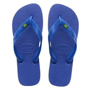 Imagem de Chinelo Havaianas Brasil Logo Original, 35/36, Azul