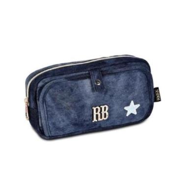 Imagem de Estojo Triplo Rebecca Bonbon Rb2057 Clio Style- 7908040420426, Azul Es
