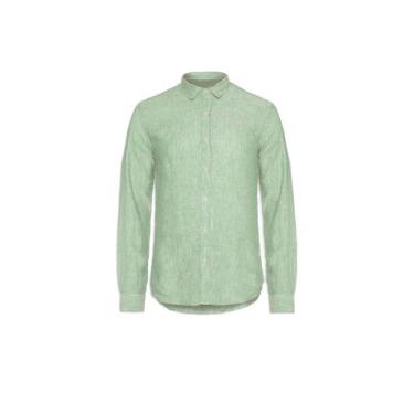 Imagem de Camisa Linho Manga Longa Verde - Garm, M