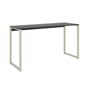 Imagem de Mesa Escrivaninha Industrial Desk 90 Color Quarto Escritório Preto Creme Cota