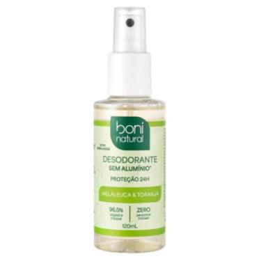Imagem de Desodorante Spray Boni Natural Melaleuca Toranja Sem Aluminio Vegano 2