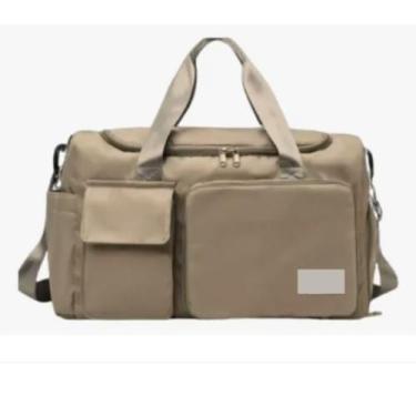 Imagem de Bolsa Alça Regulavel viagem Passeio Treino Academia - JS Bolsas, Marro